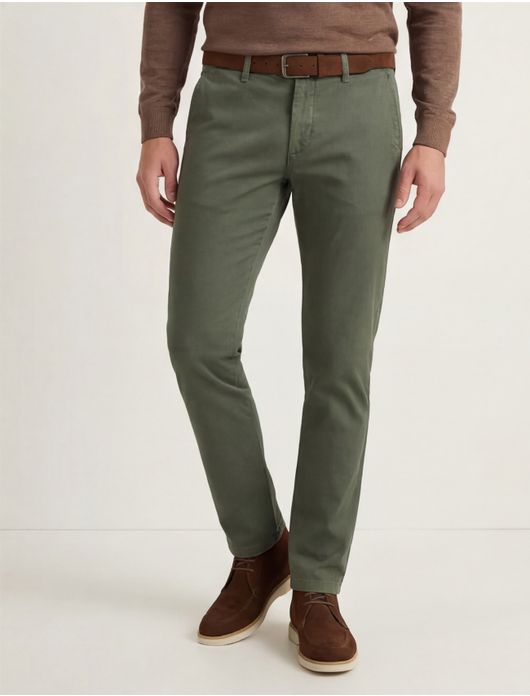 katoenen broek groen Gardeur Savage-2