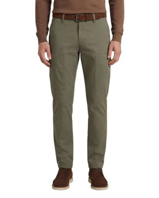 Gardeur Gardeur olijgroene chino opgestikte zakken