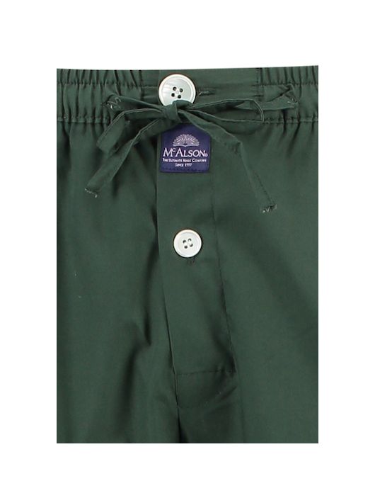 McAlson pyjamabroek donkergroen