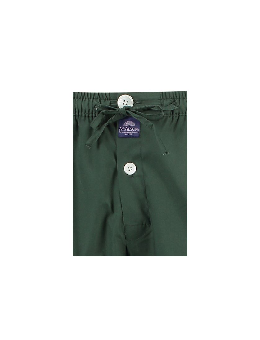 McAlson pyjamabroek donkergroen