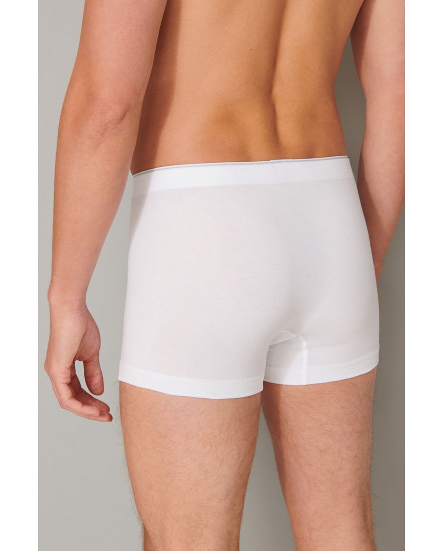 Schiesser boxershort 95/5 wit katoen