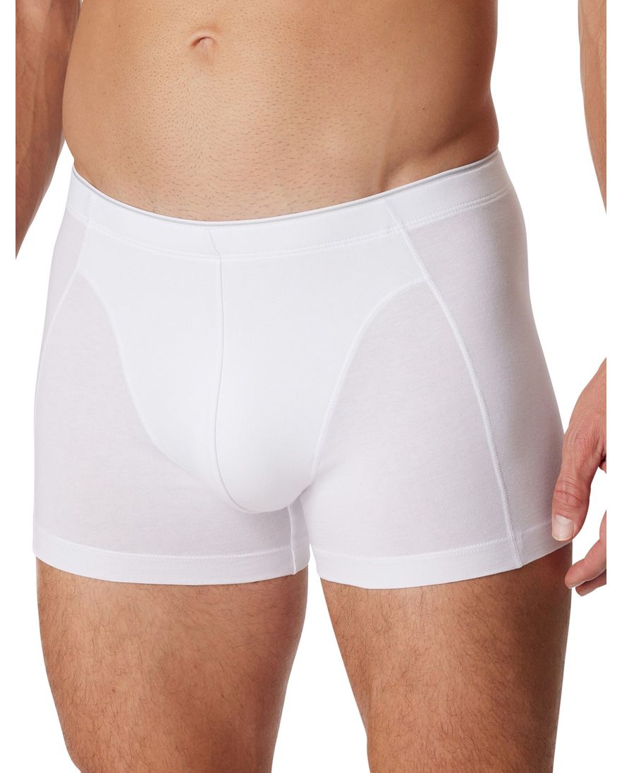 Schiesser boxershort 95/5 wit katoen