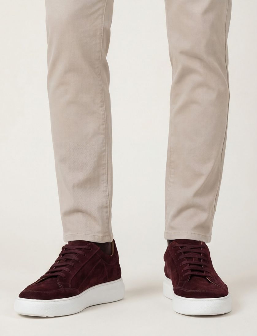 Sneaker Giorgio donkerbruin