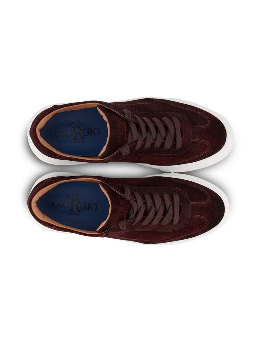 Sneaker Giorgio donkerbruin