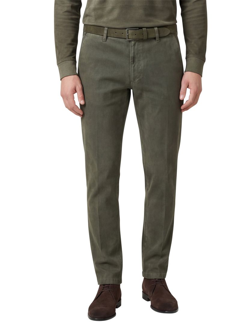 M.E.N.S. Madison chino groen