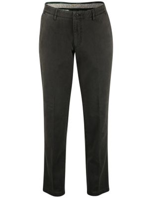 M.E.N.S. Meyer broek groen effen normale fit