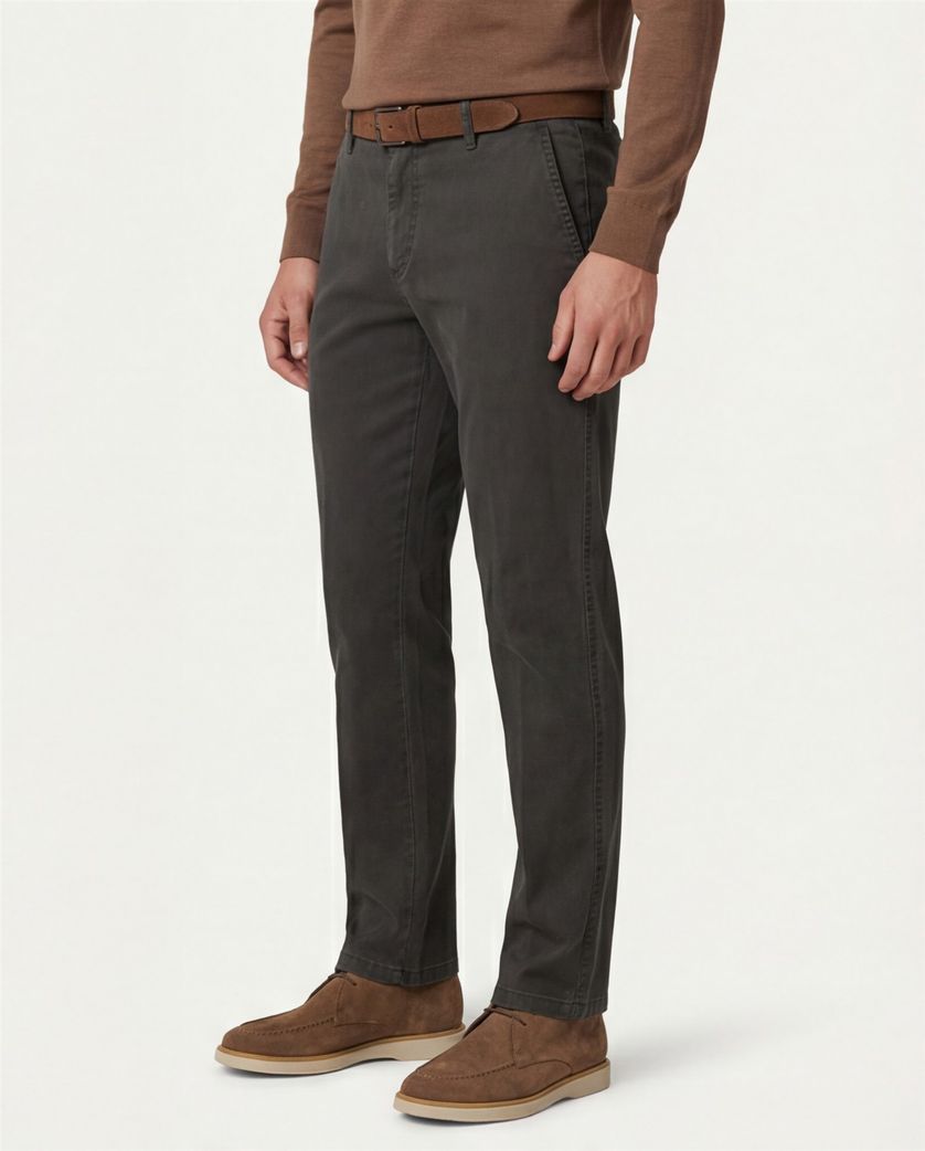 katoenen broek M.E.N.S. groen