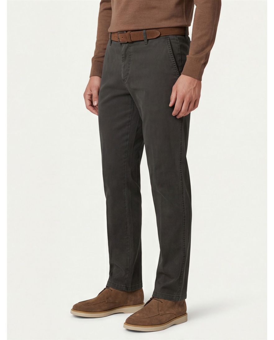 M.E.N.S. katoenen broek groen