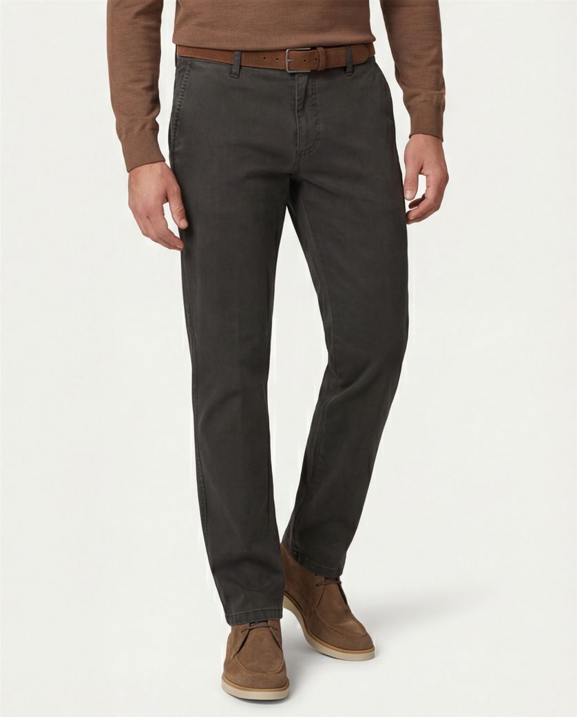 katoenen broek M.E.N.S. groen