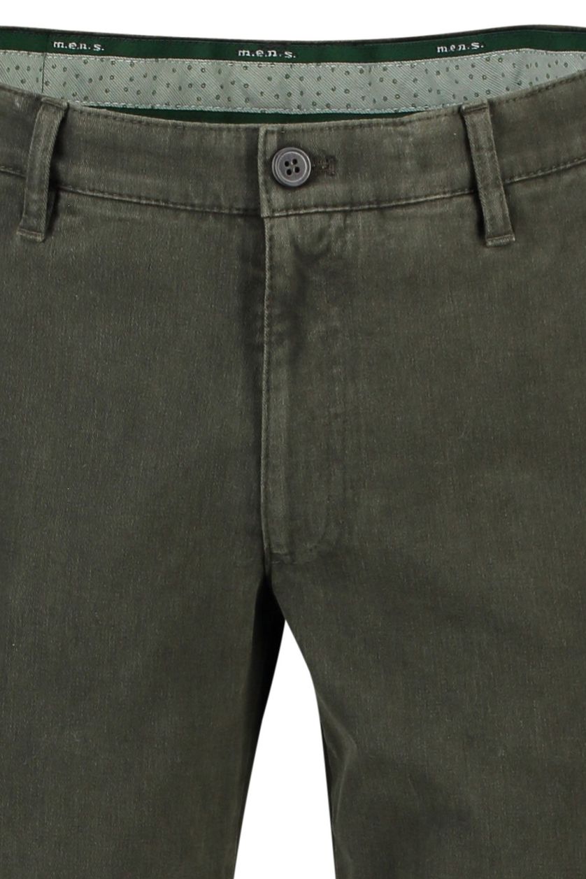 katoenen broek M.E.N.S. groen
