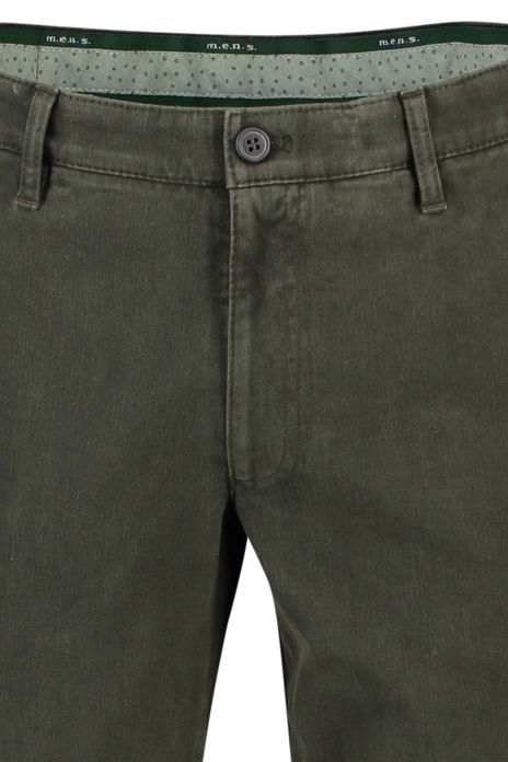 M.E.N.S. katoenen broek groen