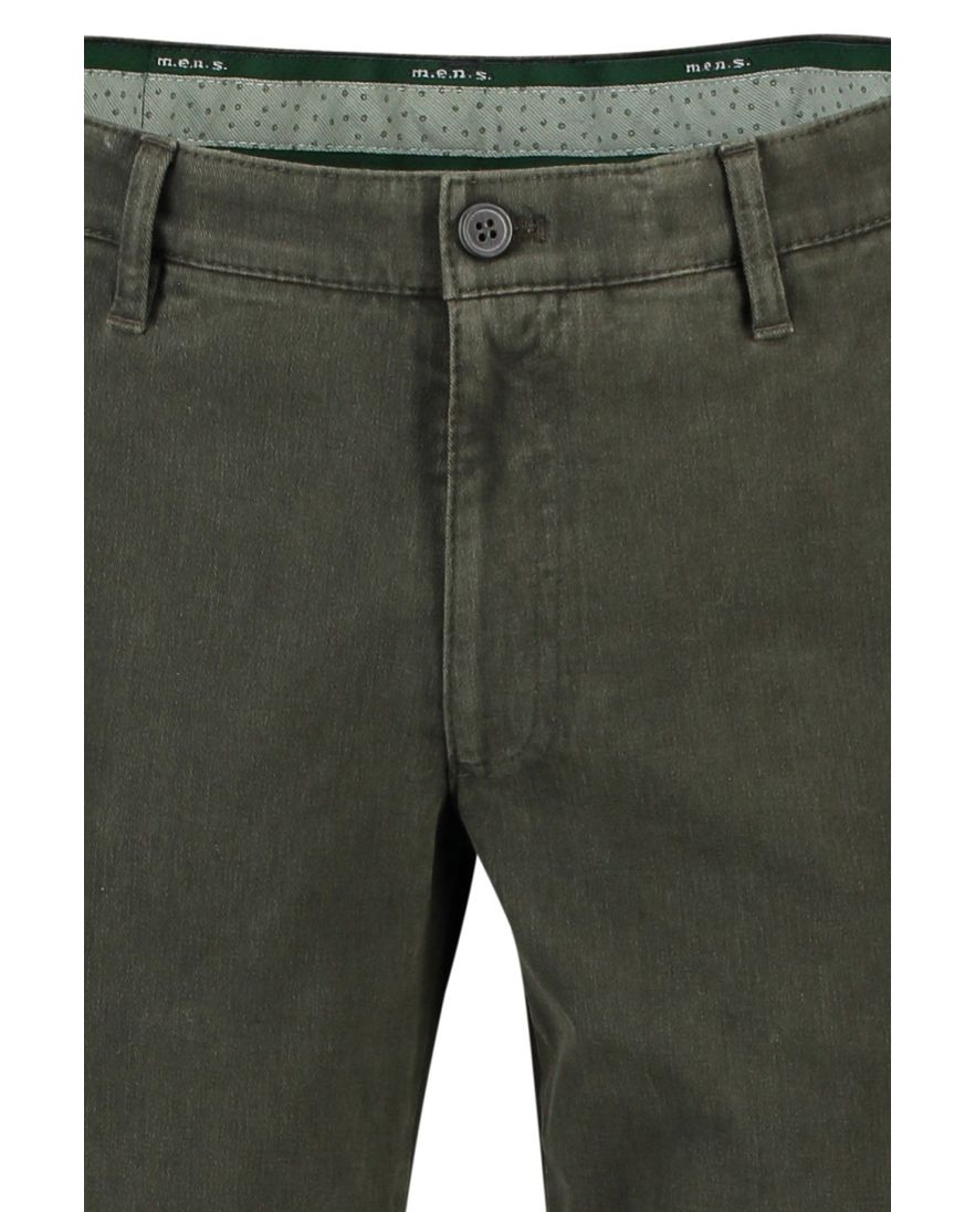 M.E.N.S. katoenen broek groen