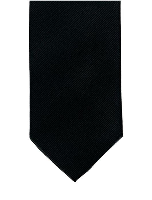 Profuomo stropdas zwart effen