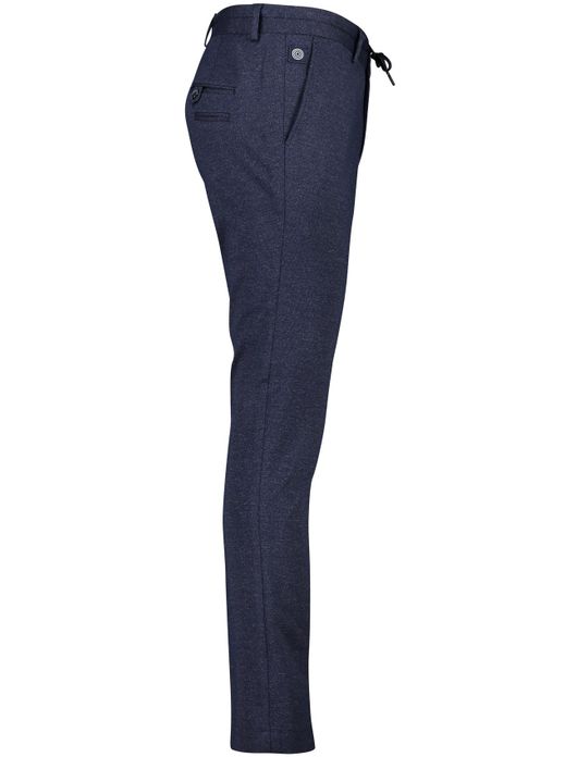 Blue Industry pantalon mix & match donkerblauw effen wol slim fit
