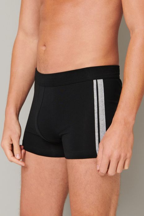 Boxershorts zwart 3-pack Schiesser 95/5 katoen