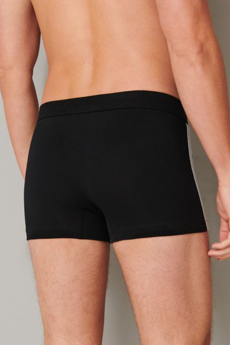 Boxershorts zwart 3-pack Schiesser 95/5 katoen