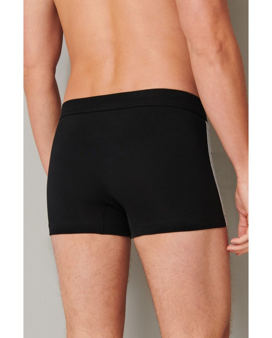 Boxershorts zwart 3-pack Schiesser 95/5 katoen