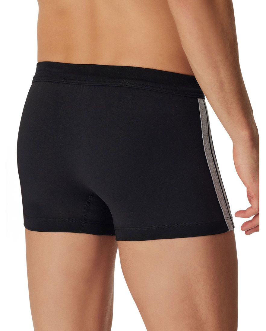Boxershorts zwart 3-pack Schiesser 95/5 katoen