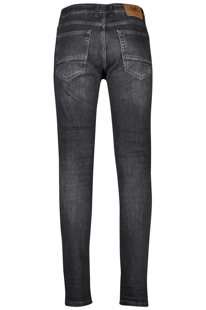 NZA jeans 5-pocket antraciet Nalson modern fit