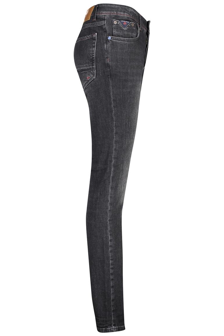 Broek NZA antraciet 5-pocket modern fit Nalson