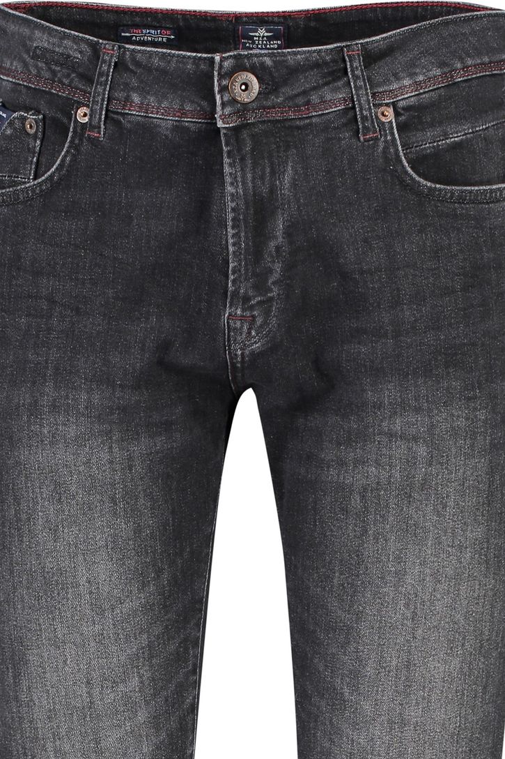 NZA jeans 5-pocket antraciet Nalson modern fit