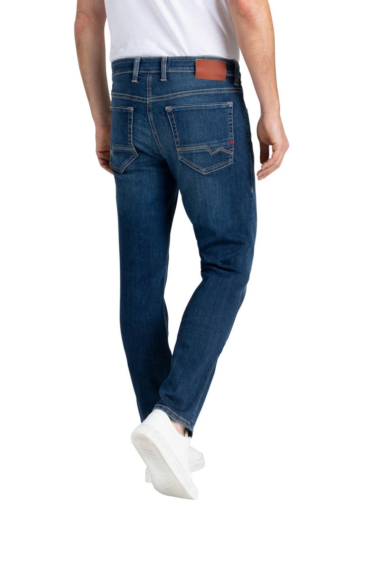 Mac jeans blauw effen denim Arne Pipe 5-pocket