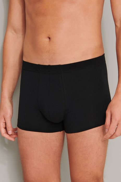 Zwarte boxershorts 3-pack Schiesser 95/5 katoen