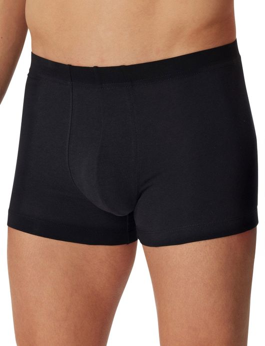Zwarte boxershorts 3-pack Schiesser 95/5 katoen