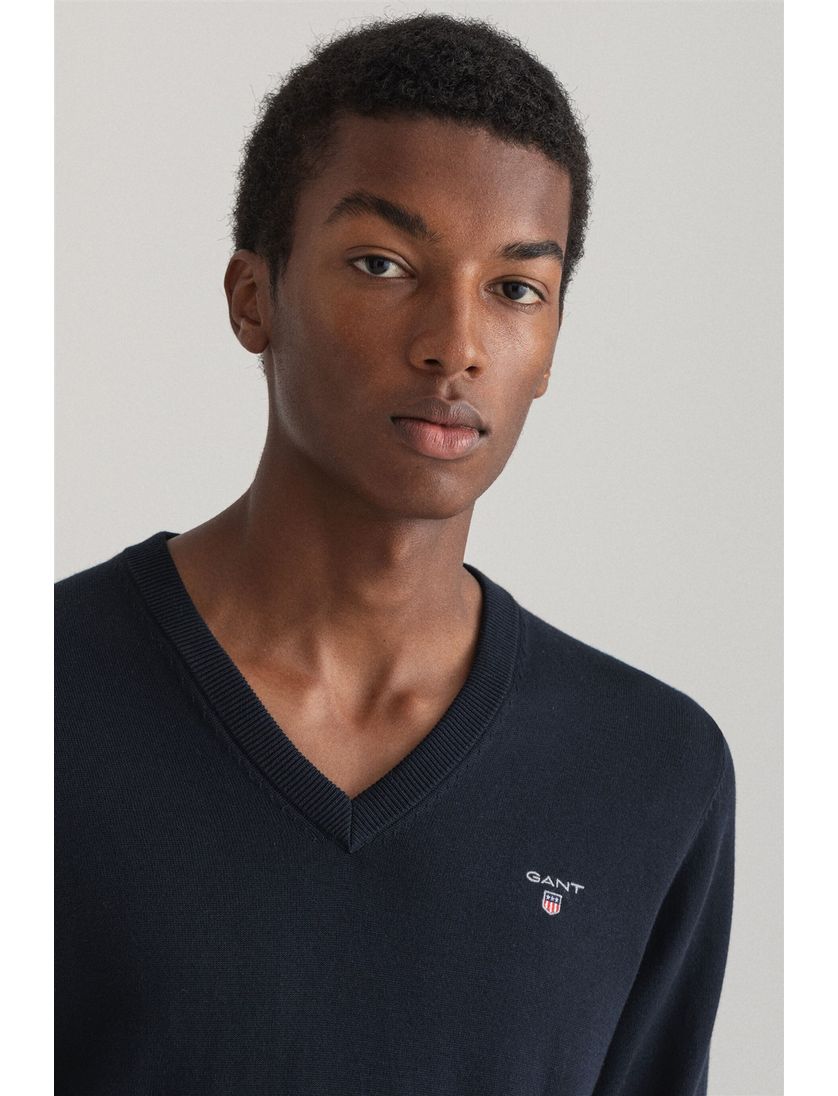 Pullover Gant donkerblauw