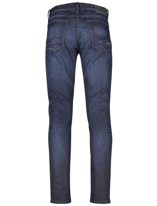 Navy broek Cast Iron Riser slim fit