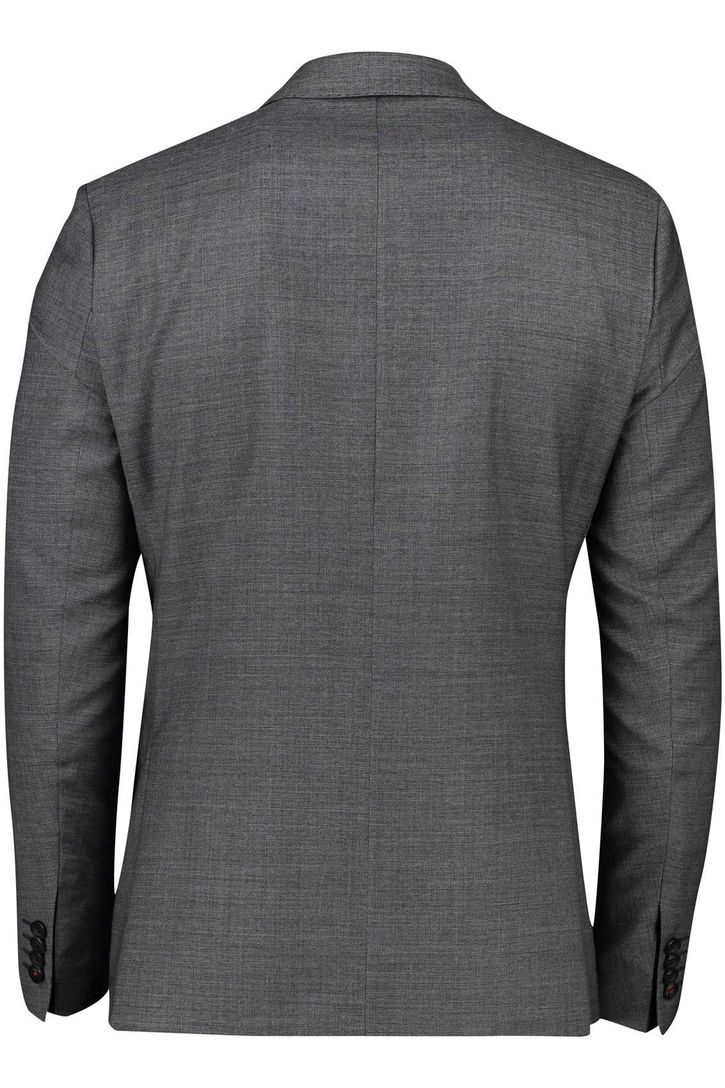 Roy Robson colbert slim fit grijs mix & match wol