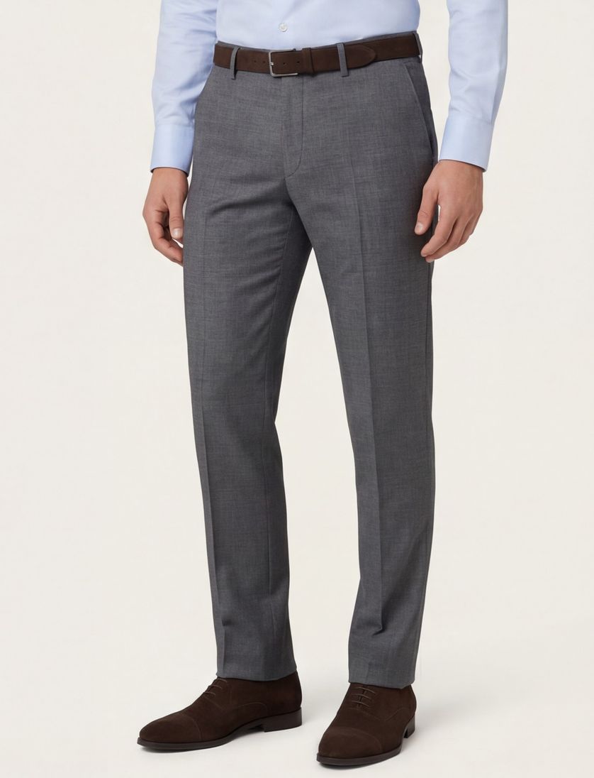 Roy Robson pantalon wol grijs Mix&Match