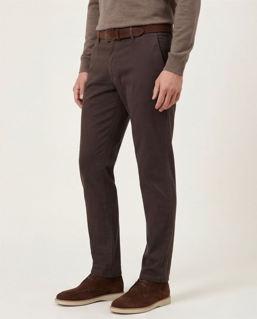 Bruine broek M.E.N.S. Madison uni