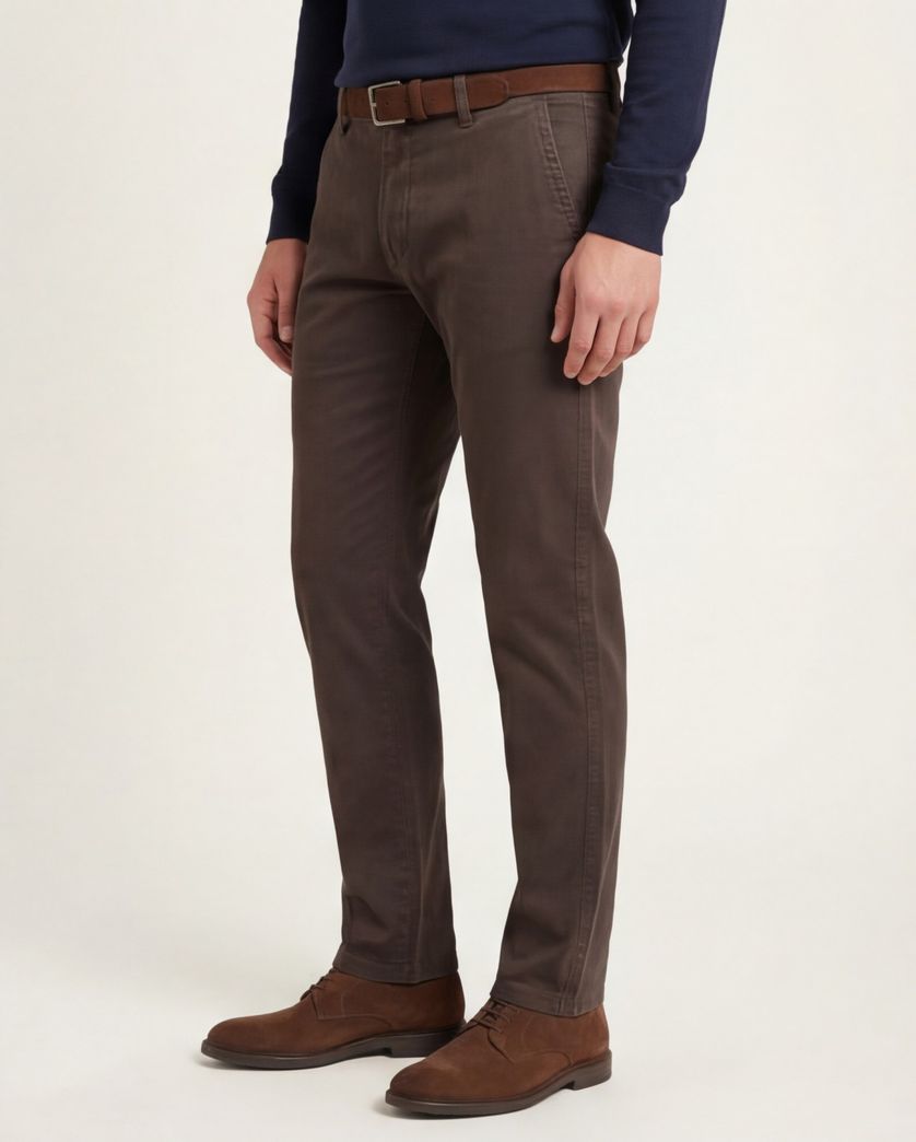Bruine pantalon M.E.N.S. Madison-U