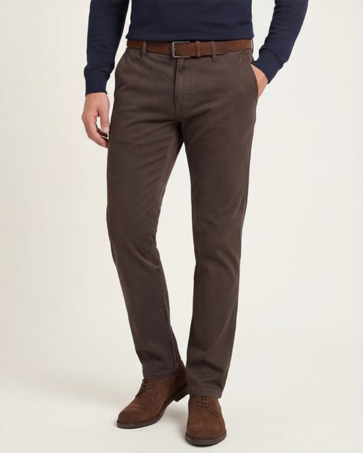 Bruine pantalon M.E.N.S. Madison-U