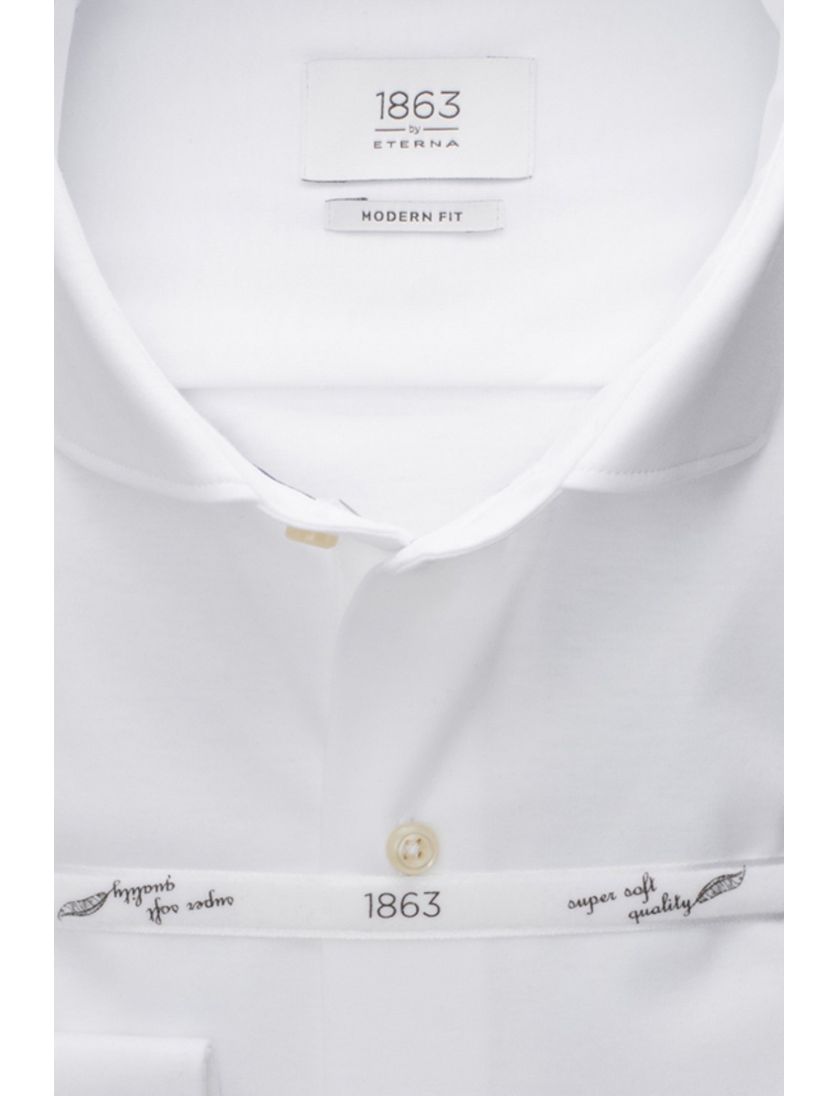 Eterna Modern Fit overhemd spierwit