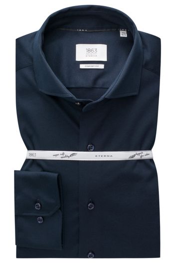 Eterna Overhemd Eterna zwart Comfort Fit