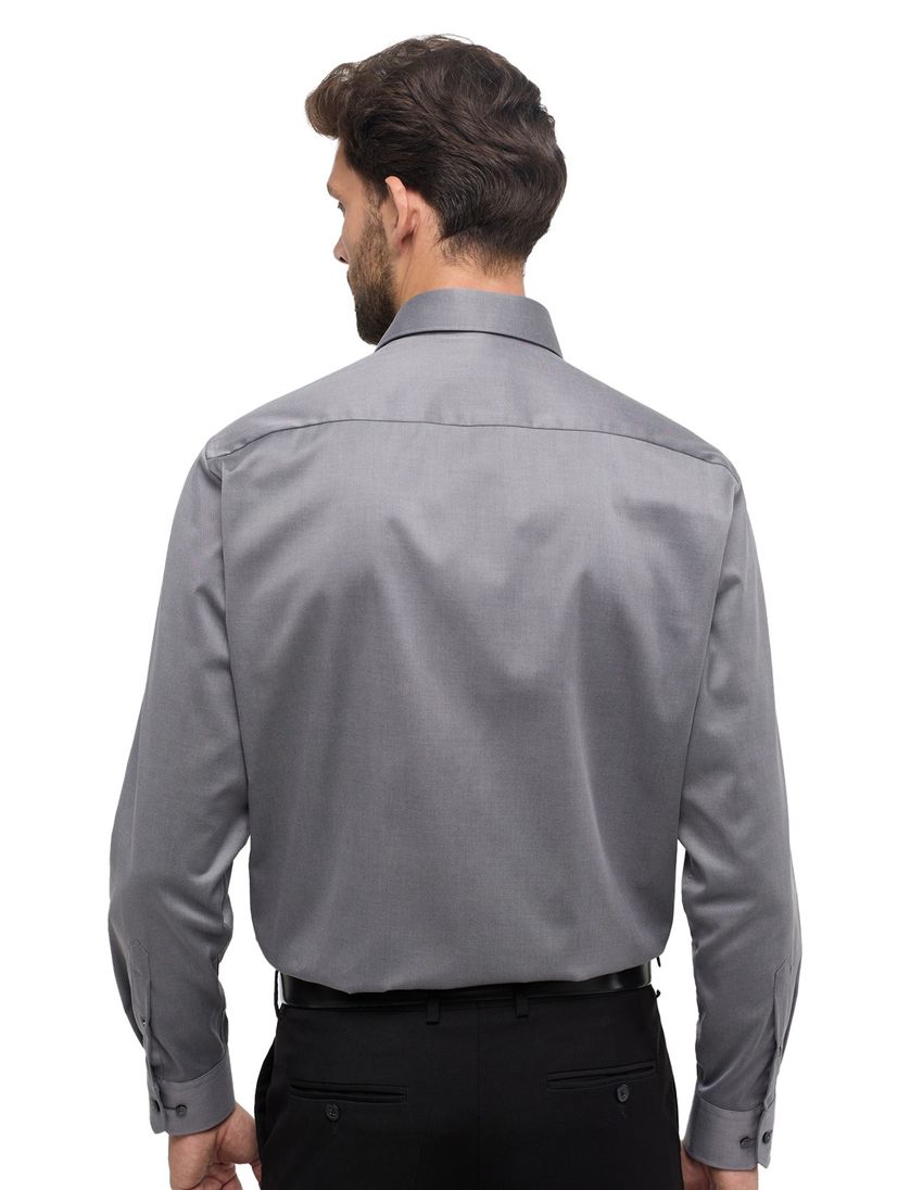 Eterna overhemd grijs Comfort Fit