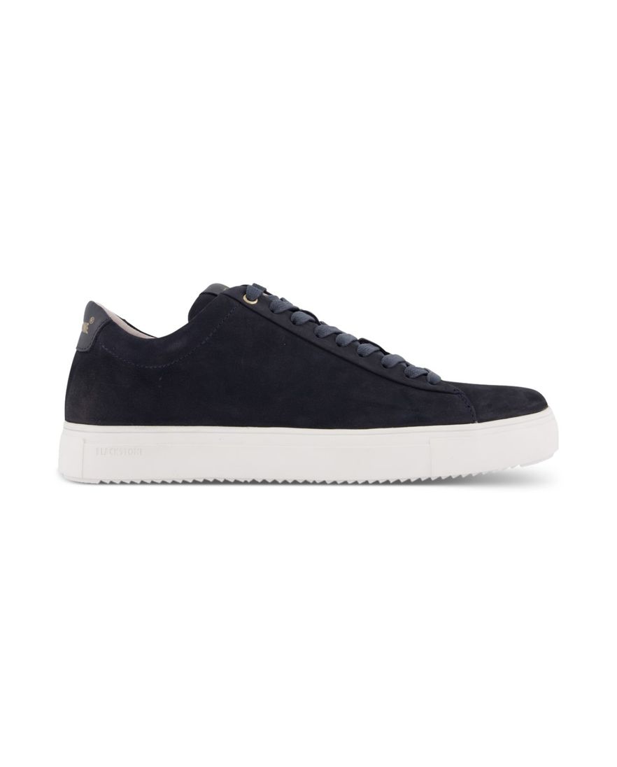 Sneakers Blackstone navy witte zool