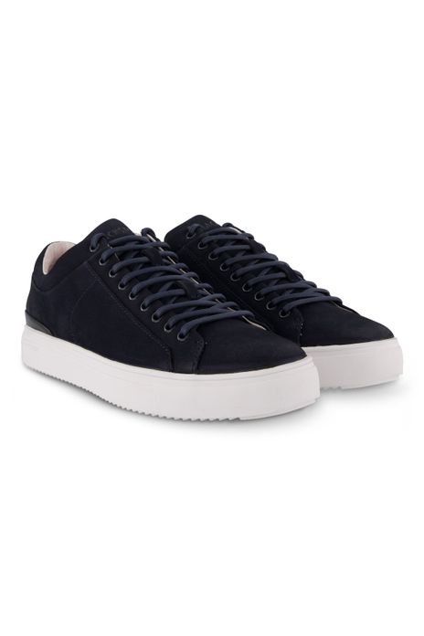 Sneakers Blackstone navy witte zool