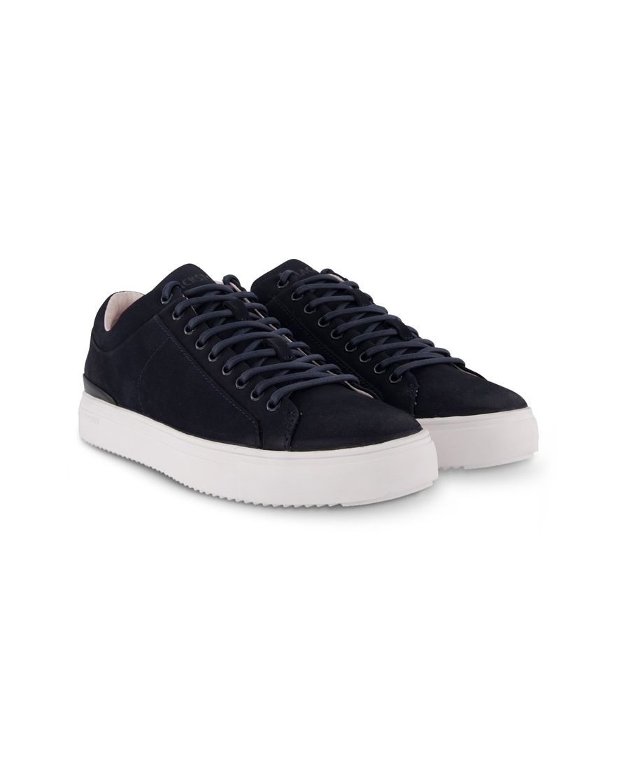 Sneakers Blackstone navy witte zool