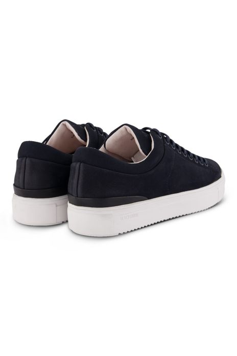 Sneakers Blackstone navy witte zool