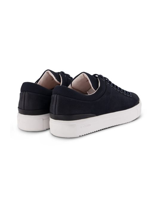 Sneakers Blackstone navy witte zool