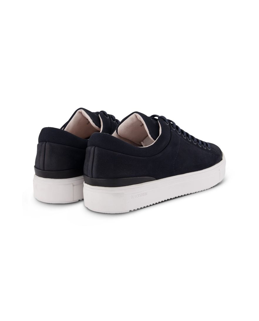 Sneakers Blackstone navy witte zool