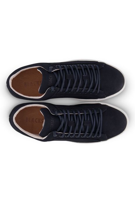Sneakers Blackstone navy witte zool
