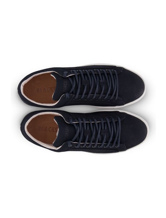 Sneakers Blackstone navy witte zool