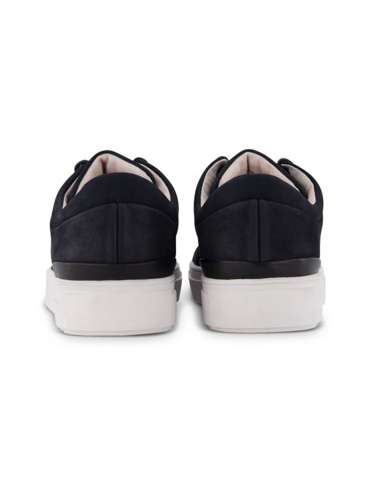 Sneakers Blackstone navy witte zool