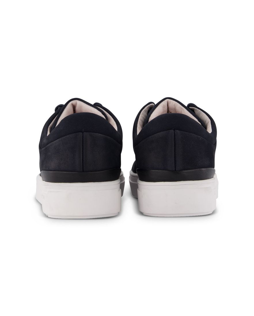 Sneakers Blackstone navy witte zool