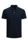 Poloshirt navy Jack & Jones Plus Size 3 knoops