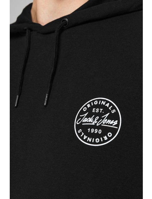 Hoodie zwart Jack & Jones Plus Size